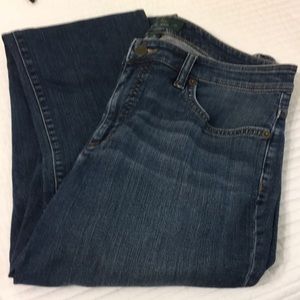 LRL Lauren Jeans Co medium blue straight leg jeans